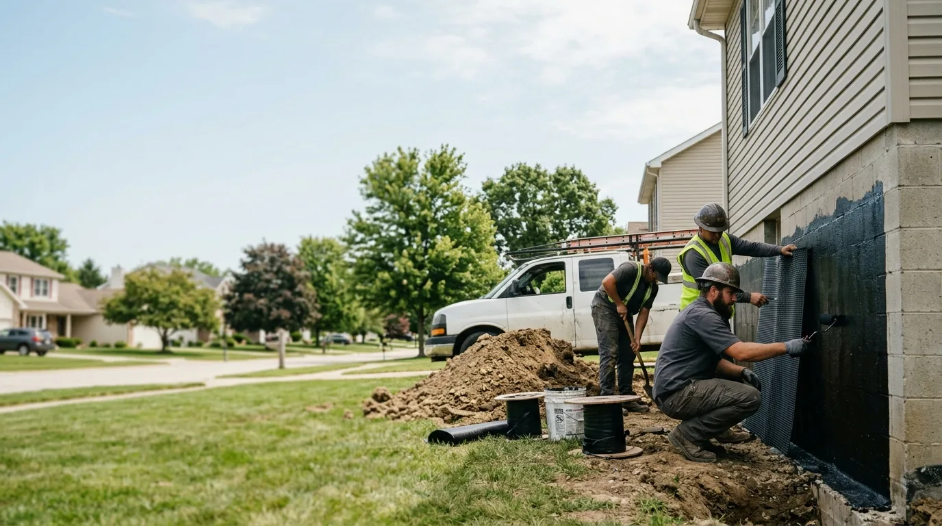 Basement Waterproofing in Taylorsville, IN near me